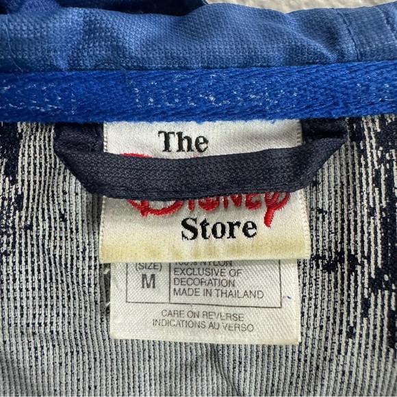 Disneyland Vintage Windbreaker Mickey Weather Proof Jacket Size Medium - Picture 6 of 11